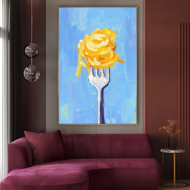 Quadro Stampa su Tela Spaghetti - CupidoDesign