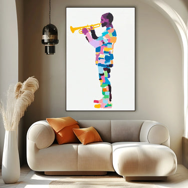 Quadro Stampa su Tela Speciale Multicolor - CupidoDesign