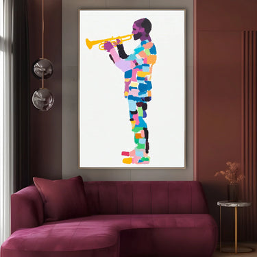 Quadro Stampa su Tela Speciale Multicolor - CupidoDesign