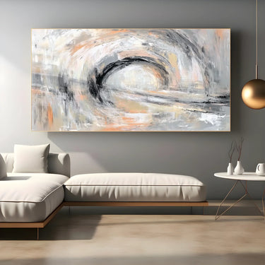 Quadro Stampa su Tela Spirale Calma - CupidoDesign