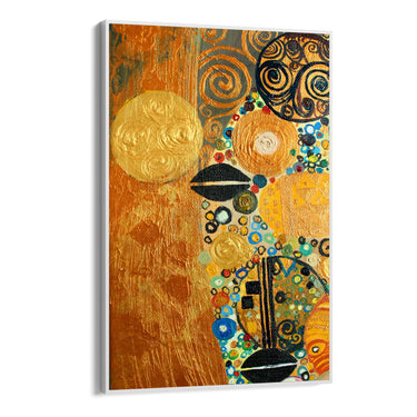 Quadro Stampa su Tela Spirali del Tempo - CupidoDesign