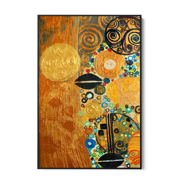 Quadro Stampa su Tela Spirali del Tempo - CupidoDesign
