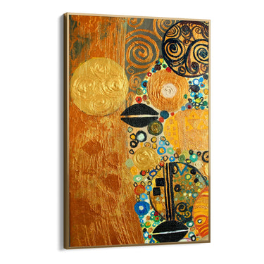 Quadro Stampa su Tela Spirali del Tempo - CupidoDesign