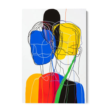 Quadro Stampa su Tela Spirito Cromatico - CupidoDesign