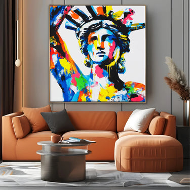 Quadro Stampa su Tela Spirito Eroico - CupidoDesign
