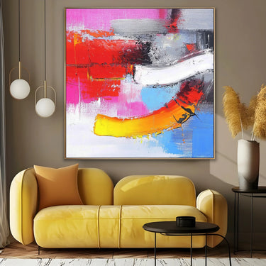 Quadro Stampa su Tela Spirito Libero Colorato - CupidoDesign