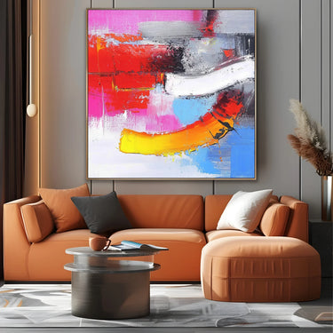 Quadro Stampa su Tela Spirito Libero Colorato - CupidoDesign