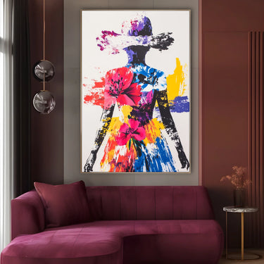 Quadro Stampa su Tela Spirito Sfilata - CupidoDesign