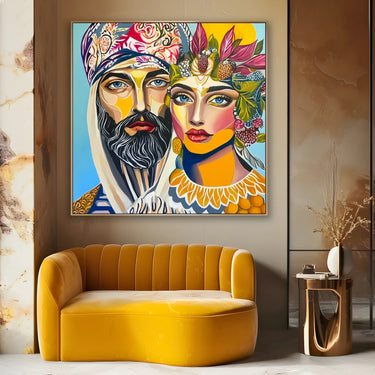Quadro Stampa su Tela Spirito Siciliano - CupidoDesign