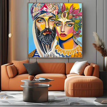 Quadro Stampa su Tela Spirito Siciliano - CupidoDesign