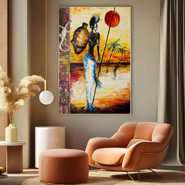 Quadro Stampa su Tela Spirito della Saggezza - CupidoDesign