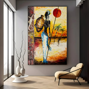 Quadro Stampa su Tela Spirito della Saggezza - CupidoDesign