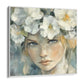 Quadro Stampa su Tela Sposa dei Fiori - CupidoDesign
