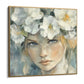 Quadro Stampa su Tela Sposa dei Fiori - CupidoDesign