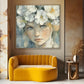 Quadro Stampa su Tela Sposa dei Fiori - CupidoDesign