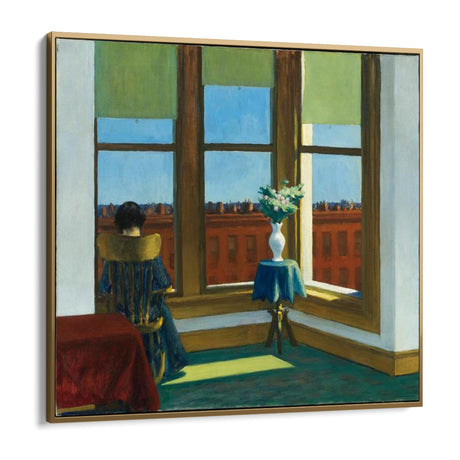 Quadro Stampa su Tela Stanza a Brooklyn, Edward Hopper - CupidoDesign