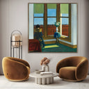 Quadro Stampa su Tela Stanza a Brooklyn, Edward Hopper - CupidoDesign