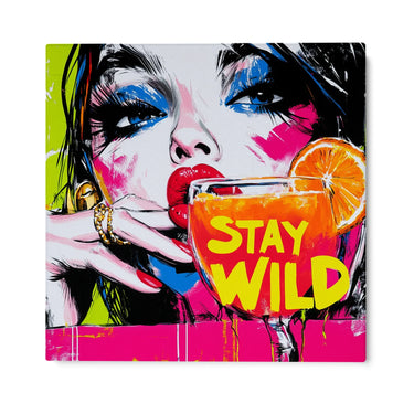 Quadro Stampa su Tela Stay Wild - CupidoDesign
