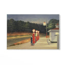Quadro Stampa su Tela Stazione del Gas, Edward Hopper - CupidoDesign