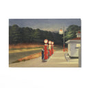 Quadro Stampa su Tela Stazione del Gas, Edward Hopper - CupidoDesign