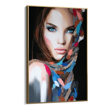 Quadro Stampa su Tela Striscia Viva - CupidoDesign