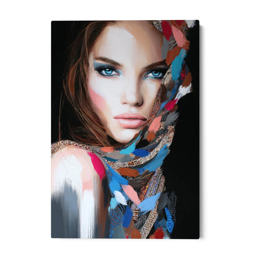 Quadro Stampa su Tela Striscia Viva - CupidoDesign
