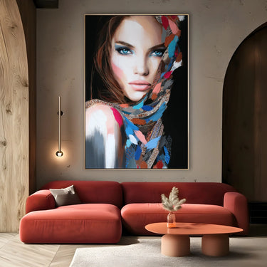 Quadro Stampa su Tela Striscia Viva - CupidoDesign