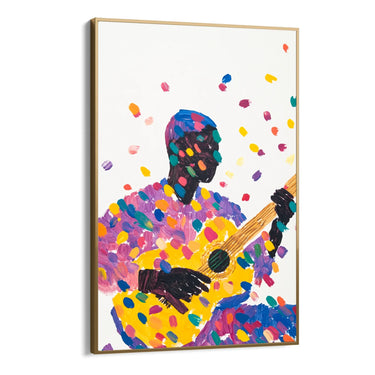 Quadro Stampa su Tela Suono Colorato - CupidoDesign