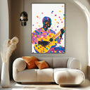 Quadro Stampa su Tela Suono Colorato - CupidoDesign