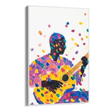 Quadro Stampa su Tela Suono Colorato - CupidoDesign