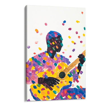 Quadro Stampa su Tela Suono Colorato - CupidoDesign