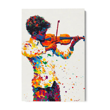 Quadro Stampa su Tela Suono Creativo - CupidoDesign