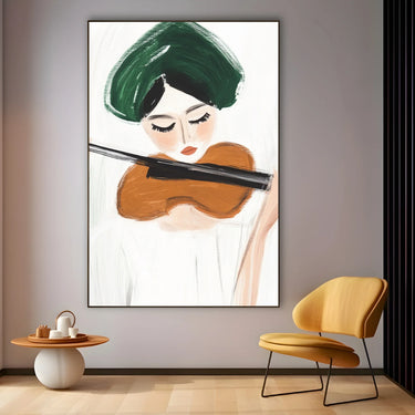 Quadro Stampa su Tela Suono Leggero - CupidoDesign
