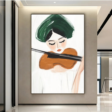 Quadro Stampa su Tela Suono Leggero - CupidoDesign