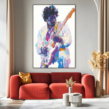 Quadro Stampa su Tela Suono Viola - CupidoDesign