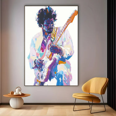 Quadro Stampa su Tela Suono Viola - CupidoDesign