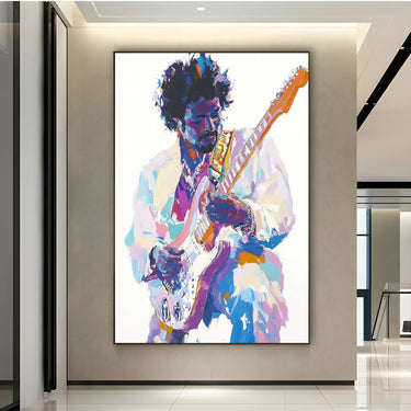 Quadro Stampa su Tela Suono Viola - CupidoDesign