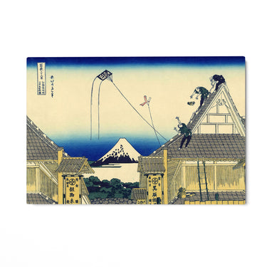 Quadro Stampa su Tela Suruga Street, Katsushika Hokusai - CupidoDesign