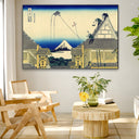 Quadro Stampa su Tela Suruga Street, Katsushika Hokusai - CupidoDesign