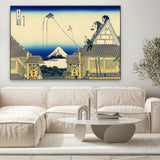 Quadro Stampa su Tela Suruga Street, Katsushika Hokusai - CupidoDesign
