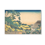 Quadro Stampa su Tela Surugadai in Edo, Katsushika Hokusai - CupidoDesign