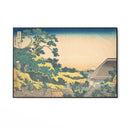Quadro Stampa su Tela Surugadai in Edo, Katsushika Hokusai - CupidoDesign