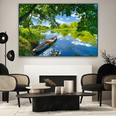 Quadro Stampa su Tela Sussurri d’acqua - CupidoDesign