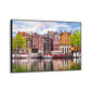 Quadro Stampa su Tela Sussurri di Amsterdam - CupidoDesign