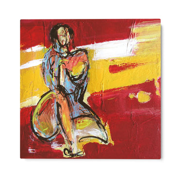 Quadro Stampa su Tela Sussurri di Rosso - CupidoDesign