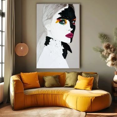 Quadro Stampa su Tela Sussurri di Velluto - CupidoDesign