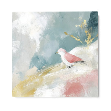 Quadro Stampa su Tela Sussurro Rosa - CupidoDesign