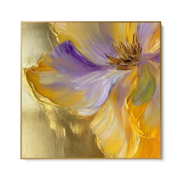 Quadro Stampa su Tela Sussurro dorato - CupidoDesign