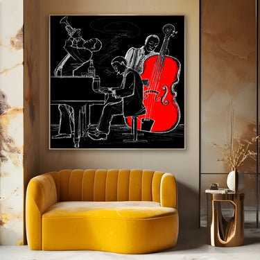 Quadro Stampa su Tela Swing Elettrico - CupidoDesign