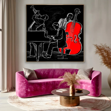 Quadro Stampa su Tela Swing Elettrico - CupidoDesign